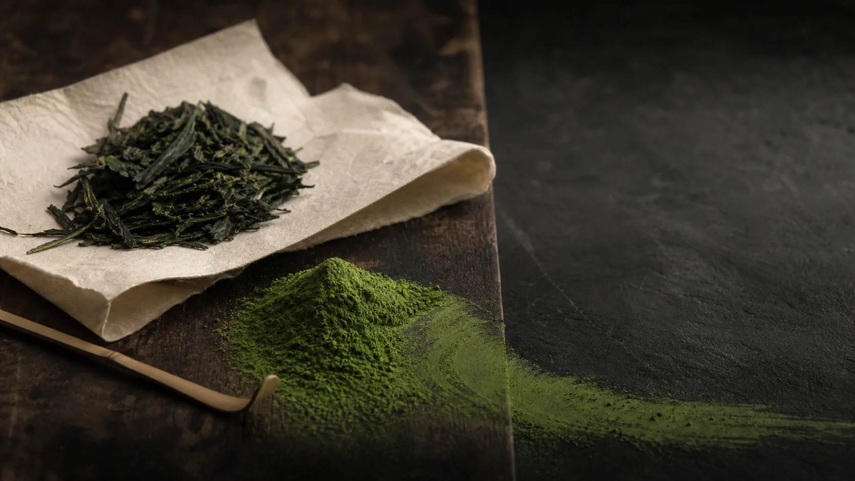 Matcha japonés de Yūgen preparado para el ritual diario